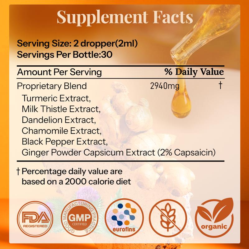 Golden Root Liver & Stomach Support Drops
