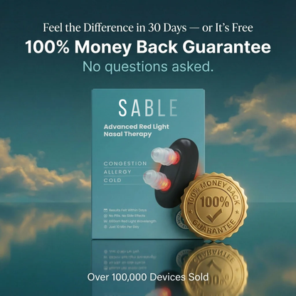 Sable Red Light Nasal Relief